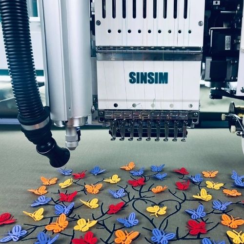 Laser Cutting Embroidery Machine